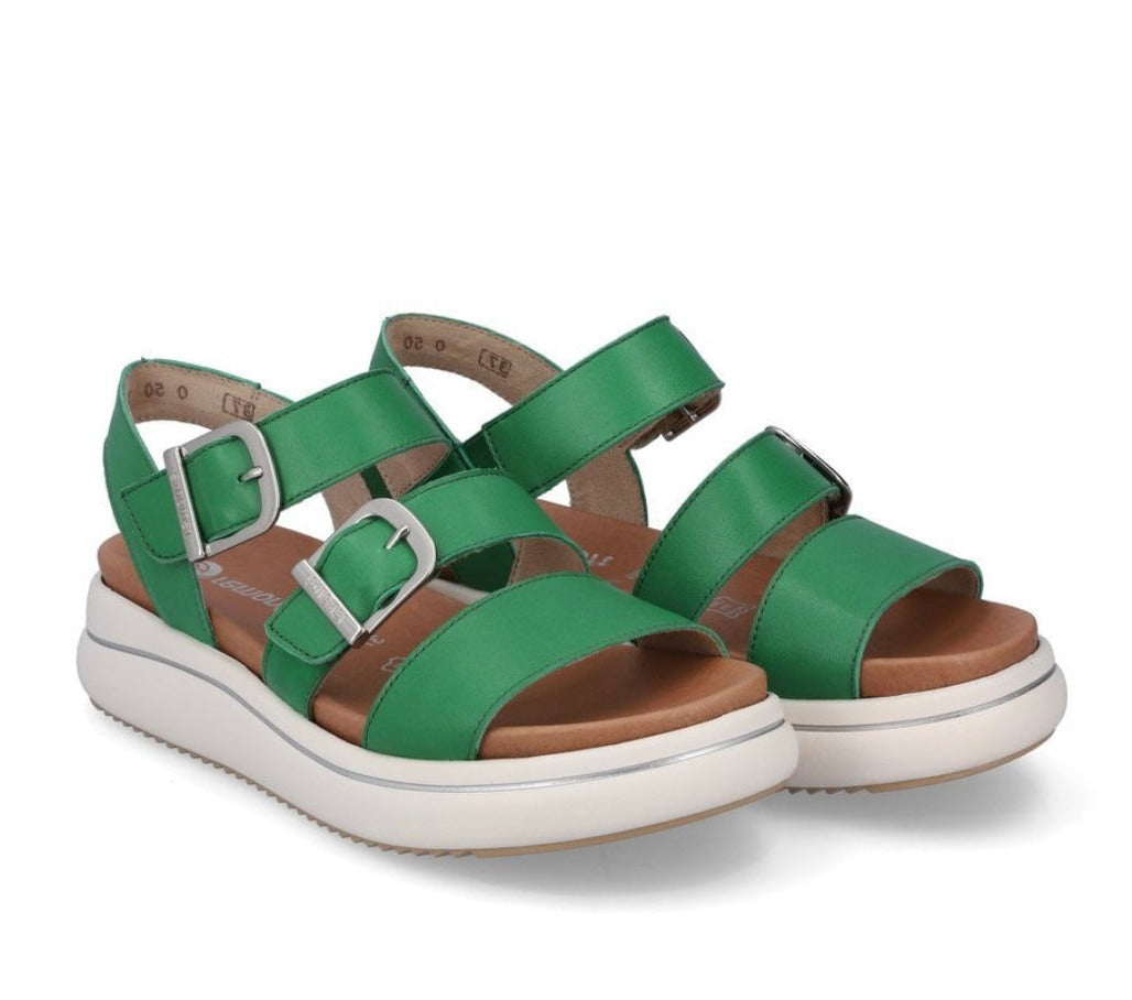 Tasmine Eyelet Detail Chunky Sole Flat Gladiator Sandals with Buckle in  Beige - Larena Fashion